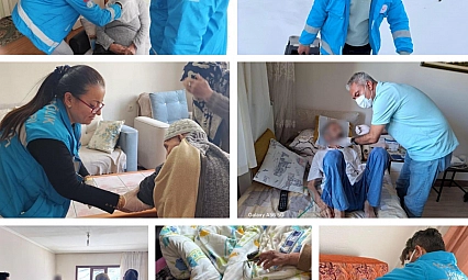 Malatya'da 5 bin 540 hastaya evde sağlık hizmeti verildi