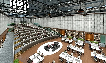 Malatya'da bölgenin en büyük kütüphanesinde sona doğru