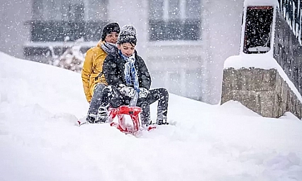 Malatya'da eğitime kar molası
