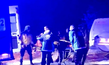 Malatya'da ekiplerin ortak çalışmasıyla hastaneye ulaştırıldı