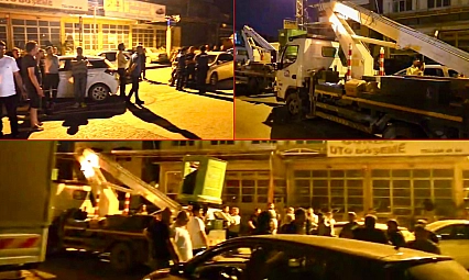 Malatya'da esnafa alternatif iş yeri gösterilmeden elektriğini kesmek istediler
