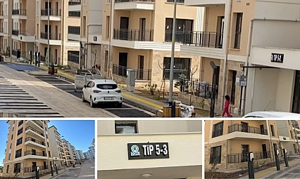 Malatya'da evler tamam, anahtar yok!