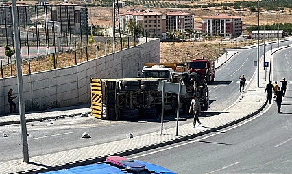 Malatya'da hafriyat kamyonu dehşet saçtı!
