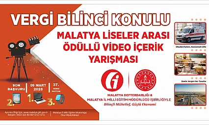 Malatya'da gençlere vergi bilinci aşılanacak