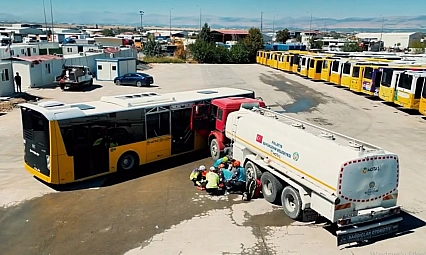 Malatya'da gerçeği aratmayan kaza tatbikatı: Otobüs ve tanker çarpıştı
