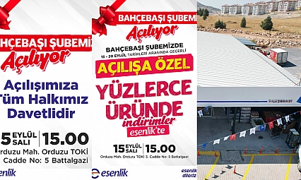 Malatya'da heyecanlandıran açılışa 2 saat kaldı! Yüzlerce üründe indirim