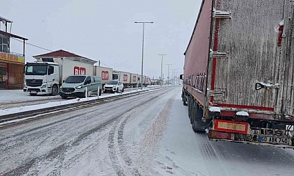 Malatya-Kayseri karayolunda ağır tonajlı araçların geçişine izin yok!
