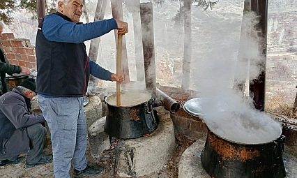 Malatya'da 'Kış Yarı' geleneği yaşatıldı