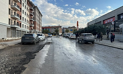 Malatya'da konteyner çarşı kaldırıldı! Yol yeniden açıldı