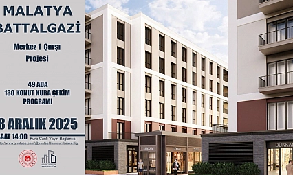 Malatya'da kura heyecanı: 130 konutun hak sahipleri belli oldu!