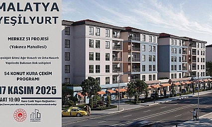 Malatya'da kura heyecanı!Topsöğüt sitesinin hak sahipleri belli oldu…