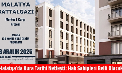 Malatya'da Kura Tarihi Netleşti: Hak Sahipleri Belli Olacak