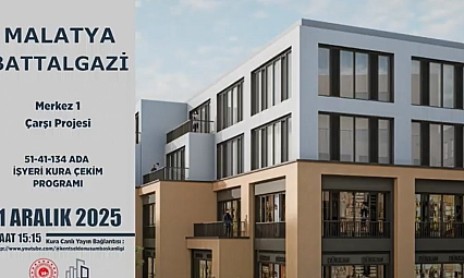 Malatya'da Merkez 1 Çarşı Projesi'nin Hak Sahipleri Belli Oldu