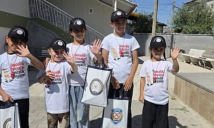 Malatya'da miniklere trafik bilinci aşılandı