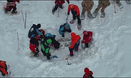 Malatya'da olası afetlere hazırlık: Çığ tatbikatı gerçeği aratmadı