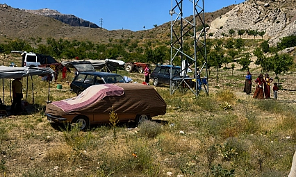 Malatya'da sezon başladı! Gaziantep'ten geldiler çadır kurdular…