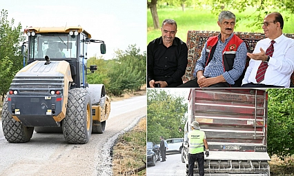 Malatya'da ulaşımı rahatlatacak çalışma! 15 kilometrelik güzergâh yenileniyor…