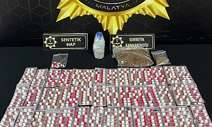 Malatya'da narkotik operasyonu: 2 tutuklama