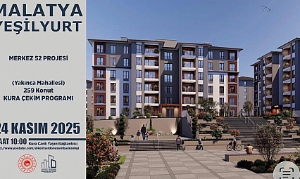 Malatya'da Yakınca Mahallesi'nin Kura Çekimi Başlıyor! Canlı izlemek İçin Tıklayın…