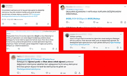 Malatya'da yurt değişikliğinde mağduriyet artıyor… Yedek öğrenciler yerleştirilmiş!!