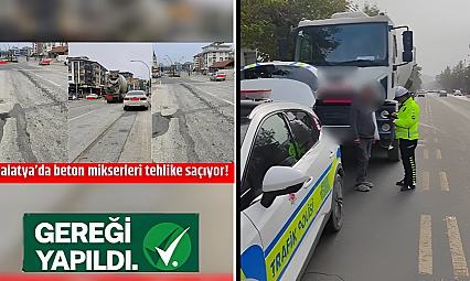 Malatya Emniyeti 'Gereği Yapıldı' diyerek duyurdu!!