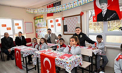 Malatya Emniyeti minik kalplere dokundu