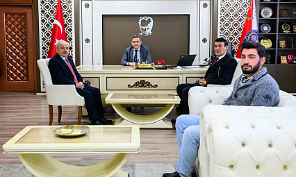 Emniyet Müdürü Kayhan Ay'a ziyaret