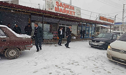 Malatya Beyaza Büründü: Kırsal Bölgelerde Kar Kalınlığı Yarım Metreyi Geçti