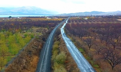 Malatya-Pınarlı hattında görsel şölen