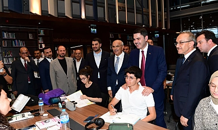 Malatya'ya İkinci Şehir Kütüphanesi Geliyor! Bakan Kurum'dan Başkan Er'e: 'Bir Tane Daha Yapacaksınız'