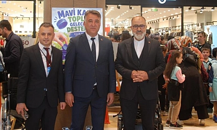 Mavi kapaklar 15 bin 700 engelli vatandaşa umut oldu