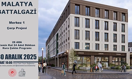 Merkez 1 Çarşı Projesi'nde 28 Ada Zemin Kat Dükkan Kura Sonuçları… Tam Liste