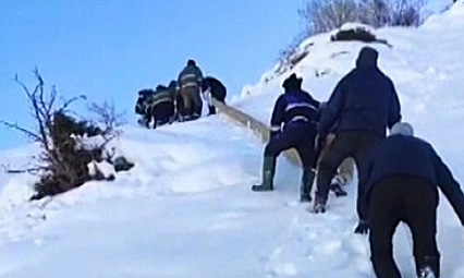 Metrelerce Karda Kesintisiz Enerji Mücadelesi