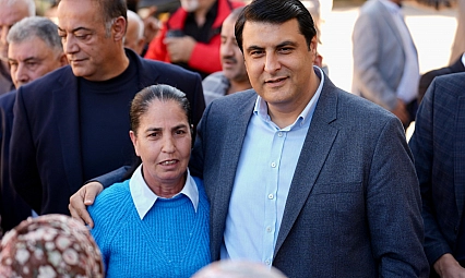 Mevlana Mahallesi'nde vatandaşlarla buluştu