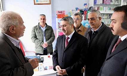 Milletvekili Alkayış, Çelikhan'da incelemelerde bulundu