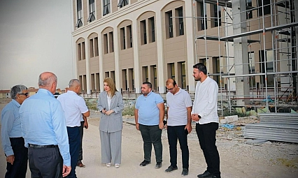 Ölmeztoprak, Yeni Adliye Binası'nda incelemelerde bulundu