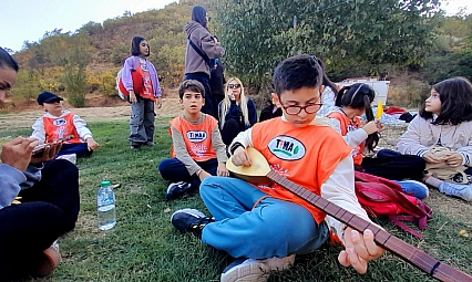 Minik yürekler doğa ve tarihle buluştu