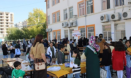 Minik yüreklerden Gazze'ye destek etkinliği