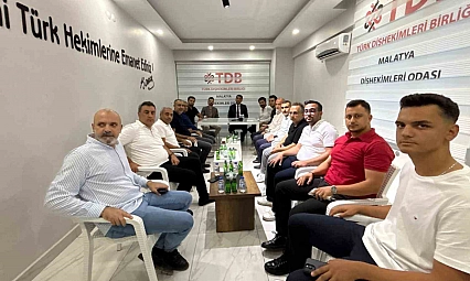 Başkan Adayı Boyraz Diş Hekimleri Odası'nı ziyaret etti