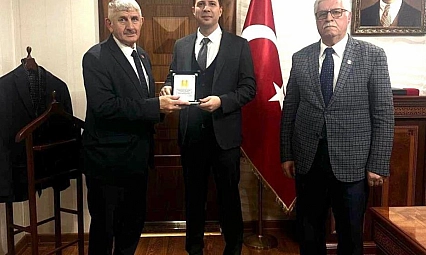 Muharip gazilerden kaymakamlara ziyaret