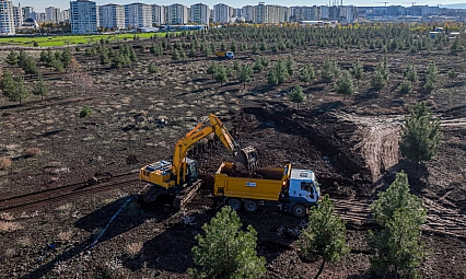 Nefes aldıracak Naturapark'ta altyapı çalışmaları başladı