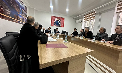 Okul müdürleri toplantısı yapıldı