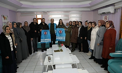 Onkoloji hastalarına dayanışma ve destek ziyareti