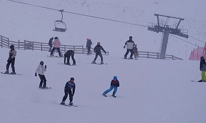 Palandöken'de kayak sezonu açıldı