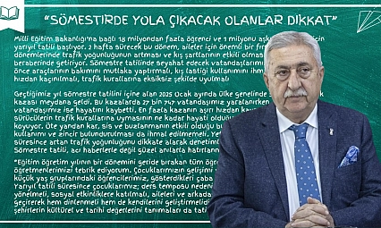 Palandöken Uyardı: Sömestre Yolu Tehlikeye Dönüşmesin