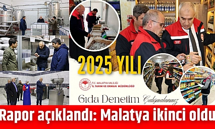 Rapor açıklandı: Malatya ikinci oldu