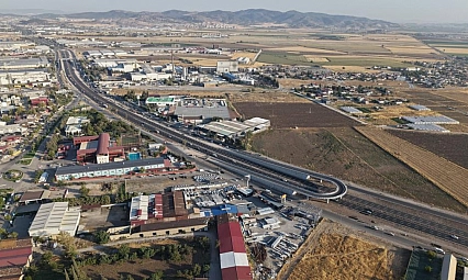 Sanayi kavşağında ana güzergah ulaşıma açıldı