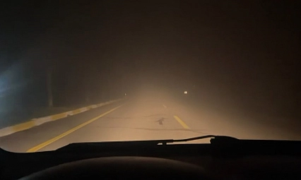 Sis tüm şehri sardı: Göz gözü görmedi!