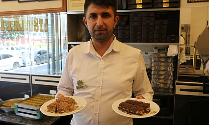 Soğuk baklava, yaz ayların vazgeçilmezi oldu