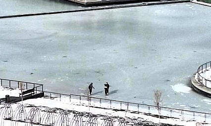 Soğuklar Malatya'yı Vurdu! Yapay gölet buz tuttu